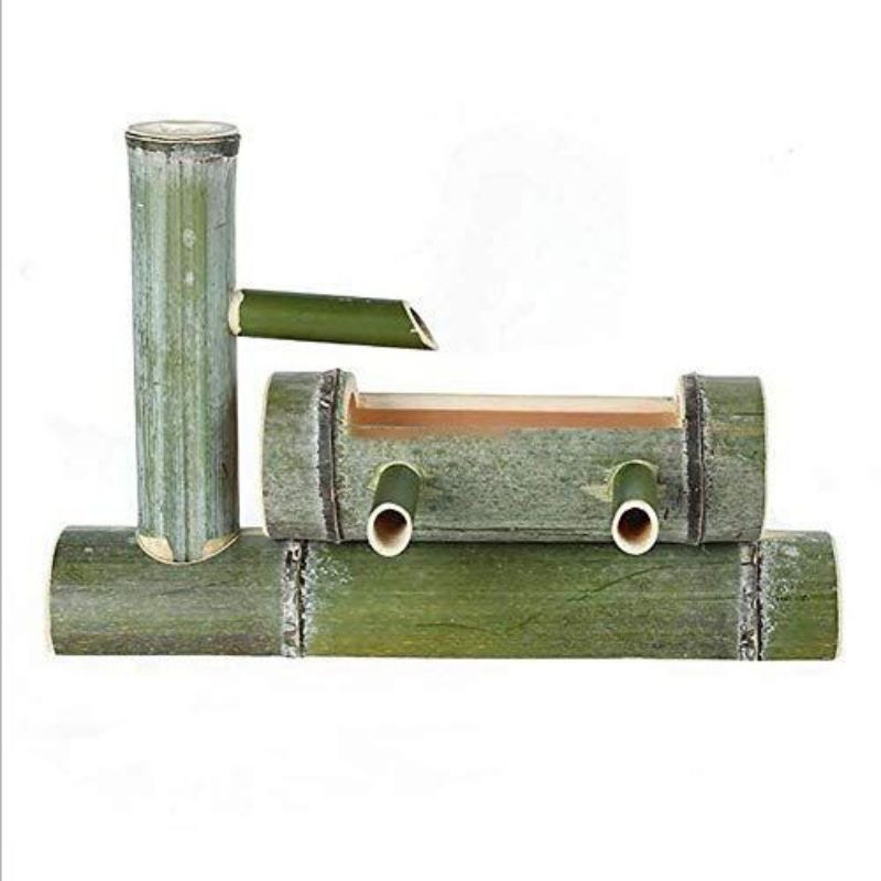 pancuran air dari bambu,dekorasi kolam,aquarium,pancuran natural alami terlaris