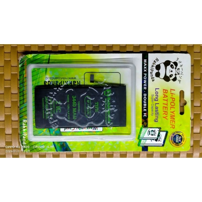 Baterai Double Power Iphone 7 Plus Rakkipanda