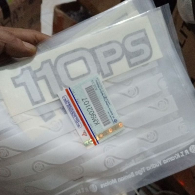 Stiker 110ps canter Original