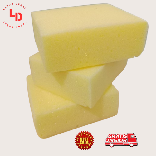 1 PCS SPON BUSA Cuci Piring Kuning / Busa Cuci Piring / Spon Cuci Piring
