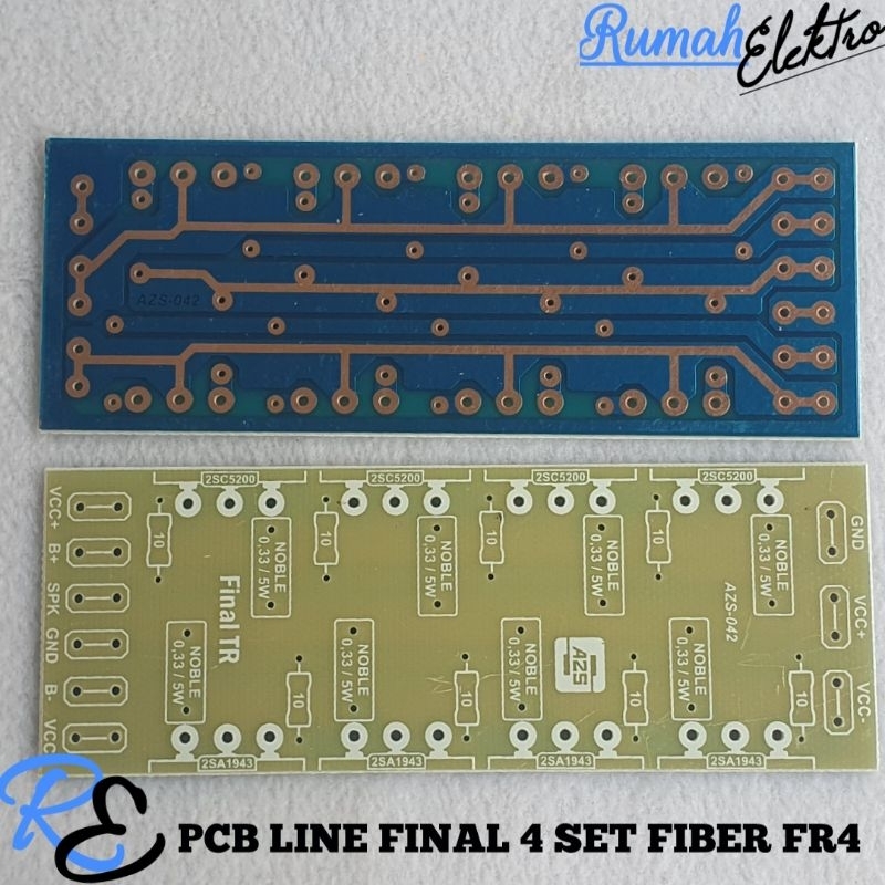 PCB LINE FINAL 4 SET TOSHIBA FIBER FR4