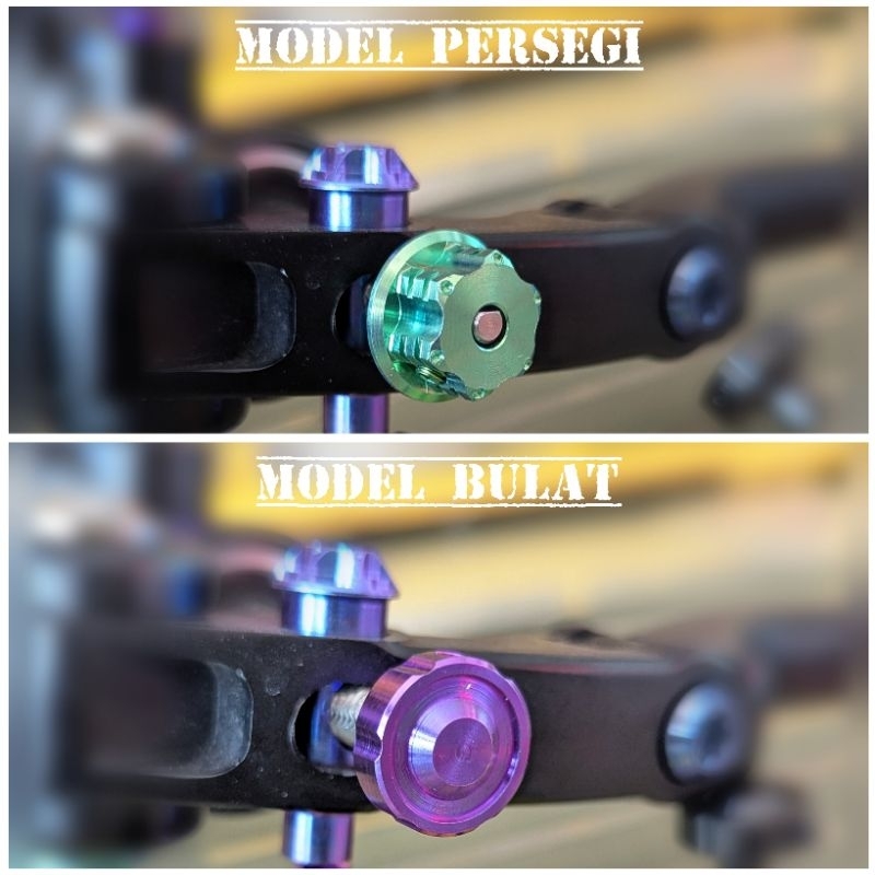 Mur Titanium Stellan Knob Adjuster ErcebeS1