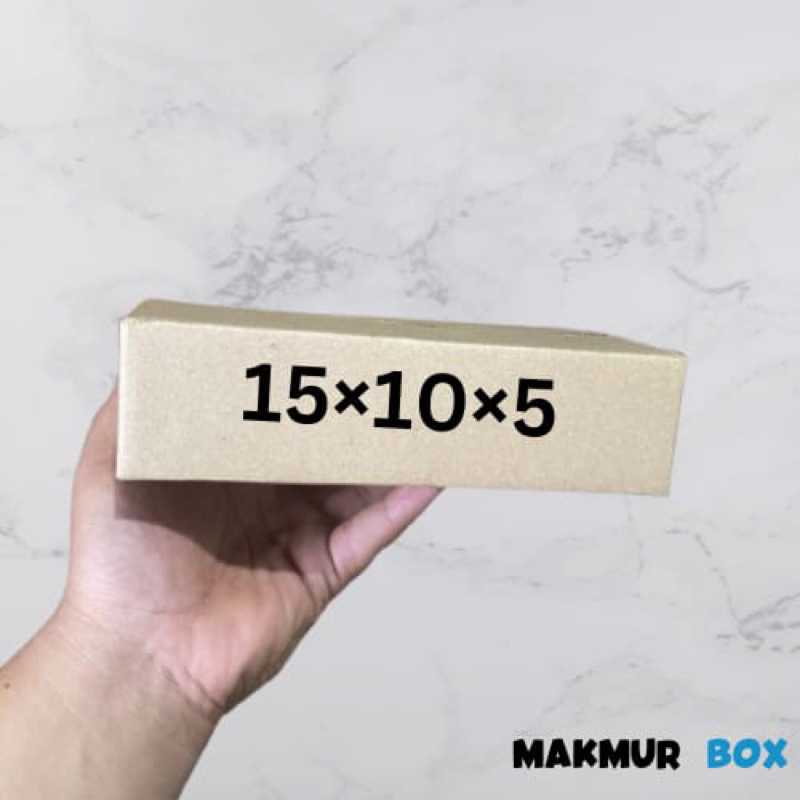 

kardus box uk 15x10x5 kardus kemas polos