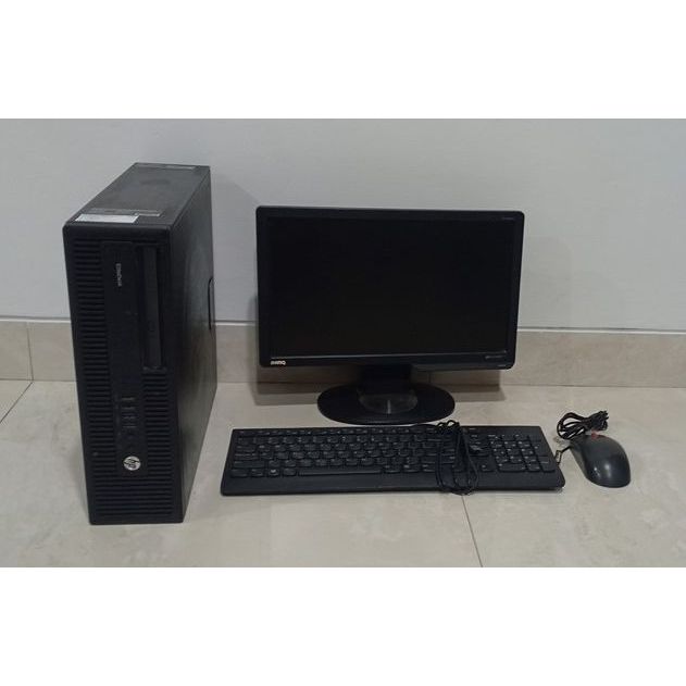 Komputer Core i3 Full Set + Monitor 16 Inch: Windows & MS Office, Garansi 30 Hari ( Hp Dekstop )