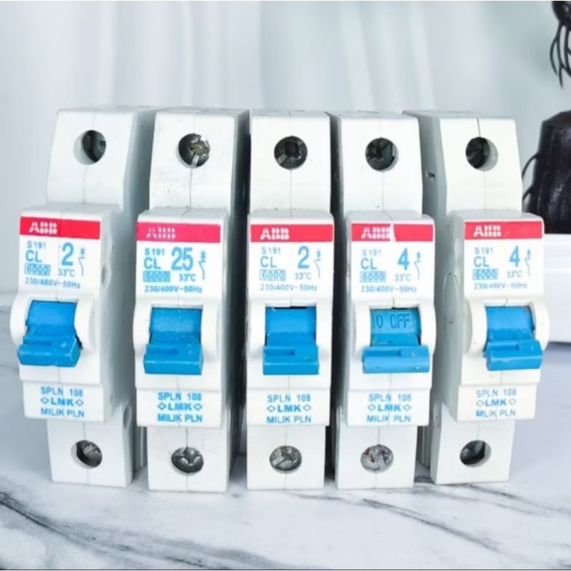 MCB PLN ABB S191 keramik 1 phase