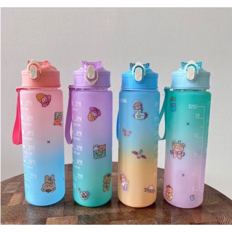 FREE SEDOTAN BOTOL VIRAL 1 LITER TRUTAN GRADASI 1LITER/1L FREE STIKER 3D & 2D