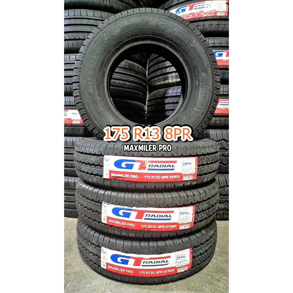 Ban Gt Radial 175/R13 8pr Maxmiller Pro Ring 13 ban mobil muatan tubeles