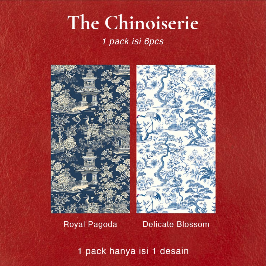 

2025 hongbao collections year of SNAKE: The Chinoiserie (6pcs)