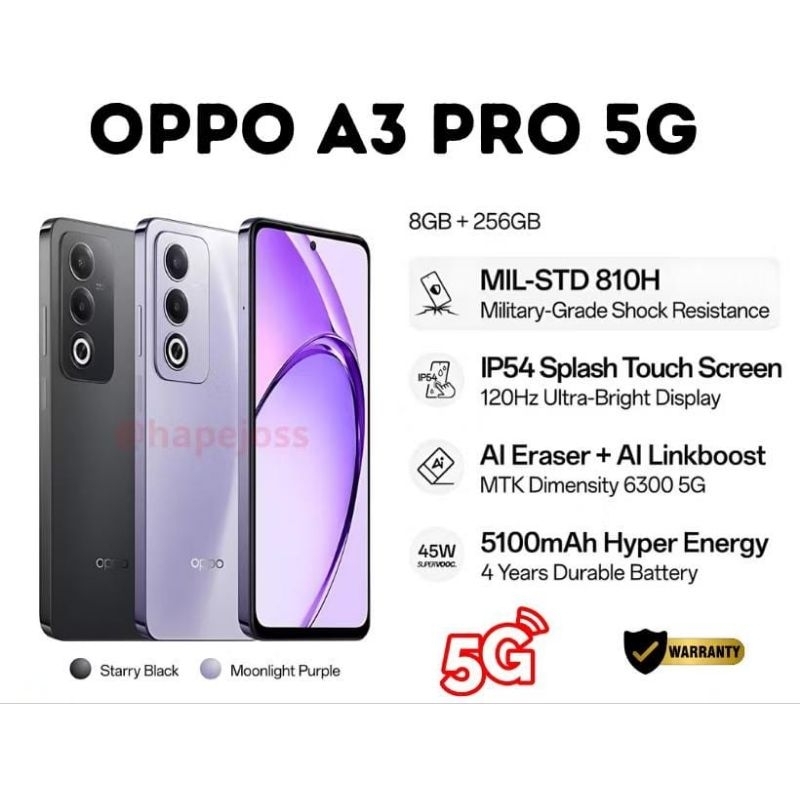 Oppo A3 Pro 5G 8/256gb