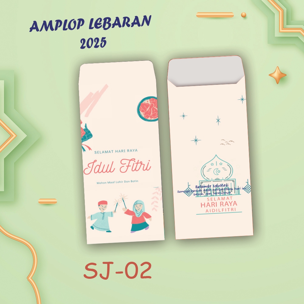 

( 10 PCS) AMPLOP LEBARAN/AMPLOP ANGPAO LEBARAN MURAH /ECERAN/BESAR
