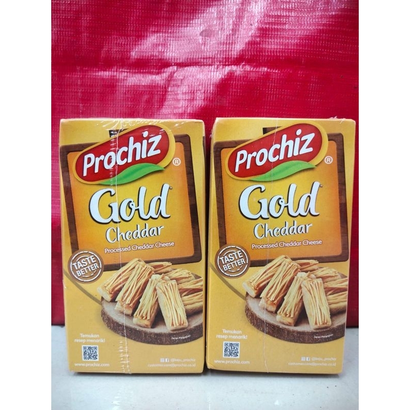 

Prochiz gold keju Cheddar dan Mozarella 60 gram/160 gram Promo