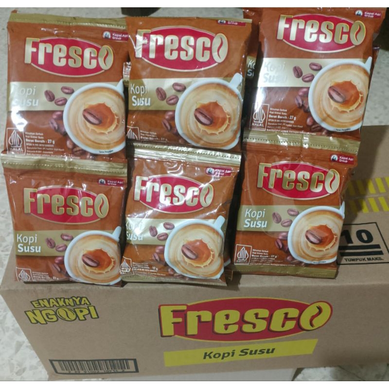 

Kapal Api Fresco Kopi Susu 27gr(1renteng isi 12pcs)