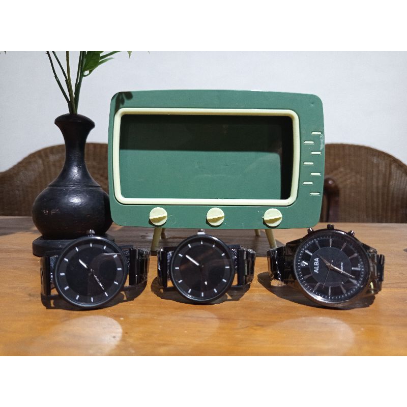 DR❤ jam tangan alba rantai pria