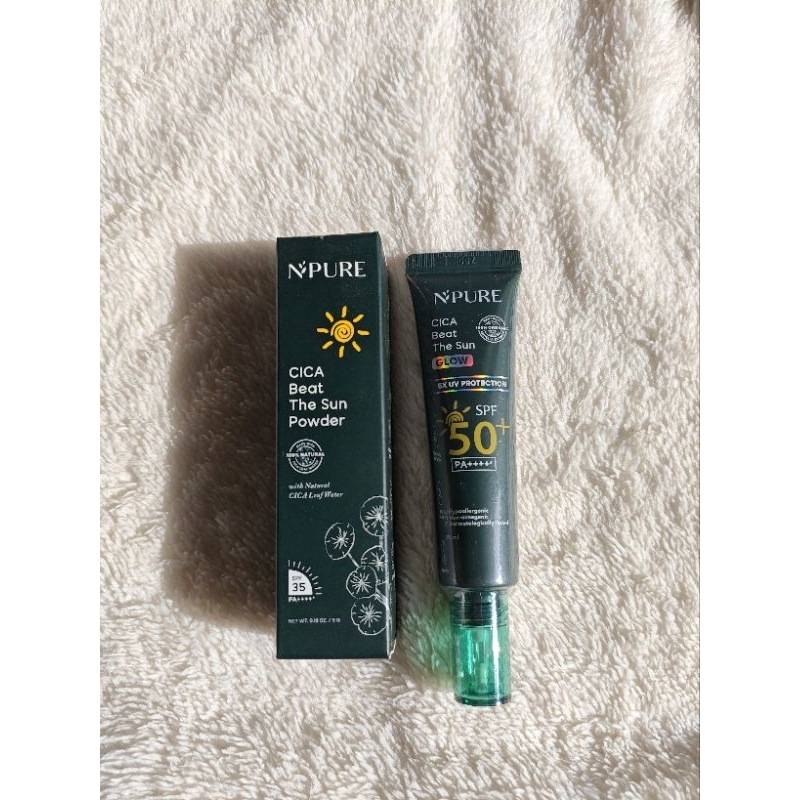 NPURE [BUNDLING] Sunscreen Glow + Sunscreen Powder