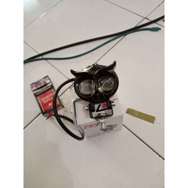 Lampu sorot lampu tembak 2 warna lampu motor custom lampu sorot adventure