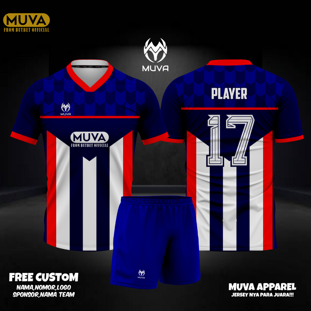 Jersey Futsal FullPrint / Jersey Custom FREE Nameset / Baju olahraga jersey bola / futsal custom #FT