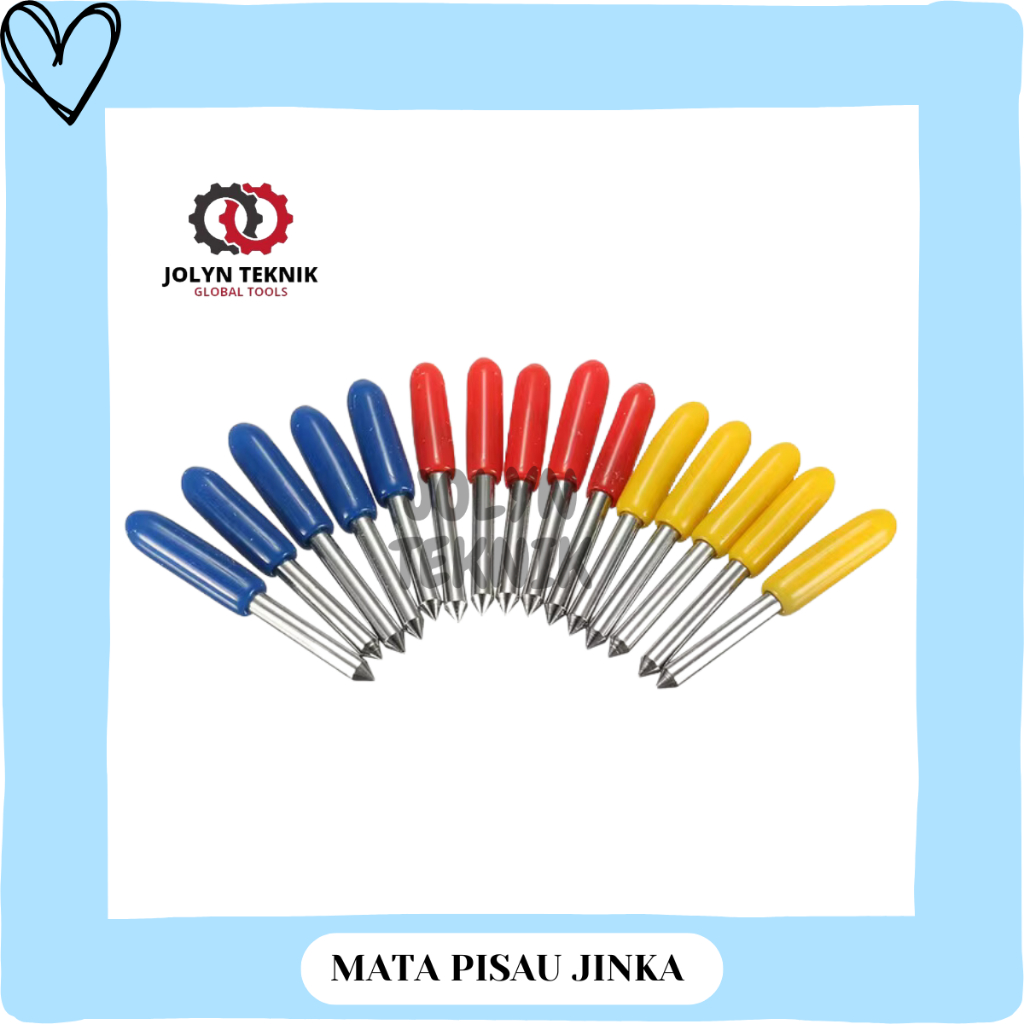 

mata Pisau cutter Pemotong Vinil sticker Plotter 30/45/60 Derajat Pisau Pemotong Tungsten Plotter
