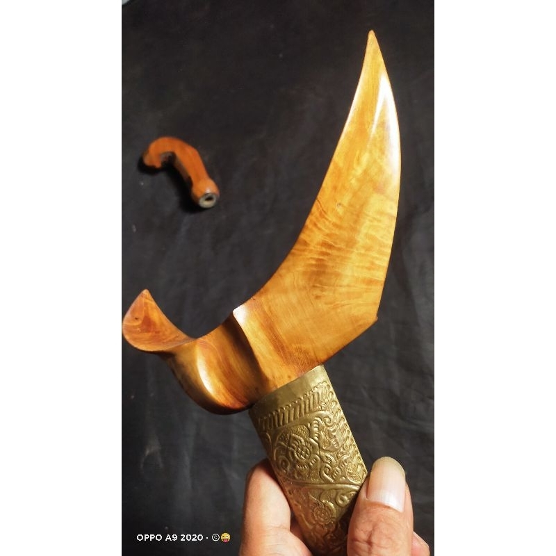 Lawasan warangka ladrang solo kayu kemuning mberut