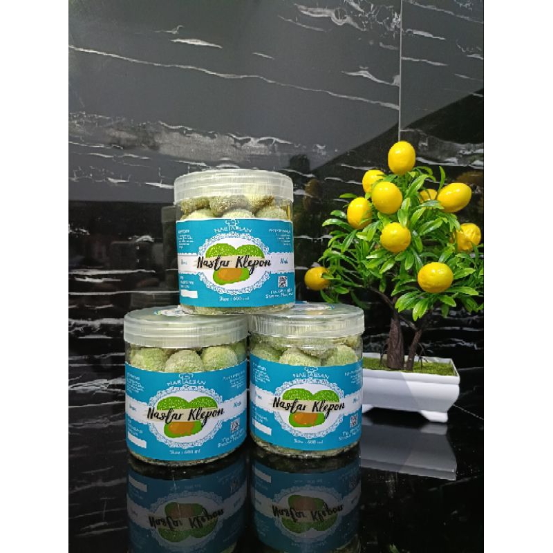 

Kue Nastar Klepon/ Kue Kering/ Kue Lebaran/ Kue Natal Size 600 ml