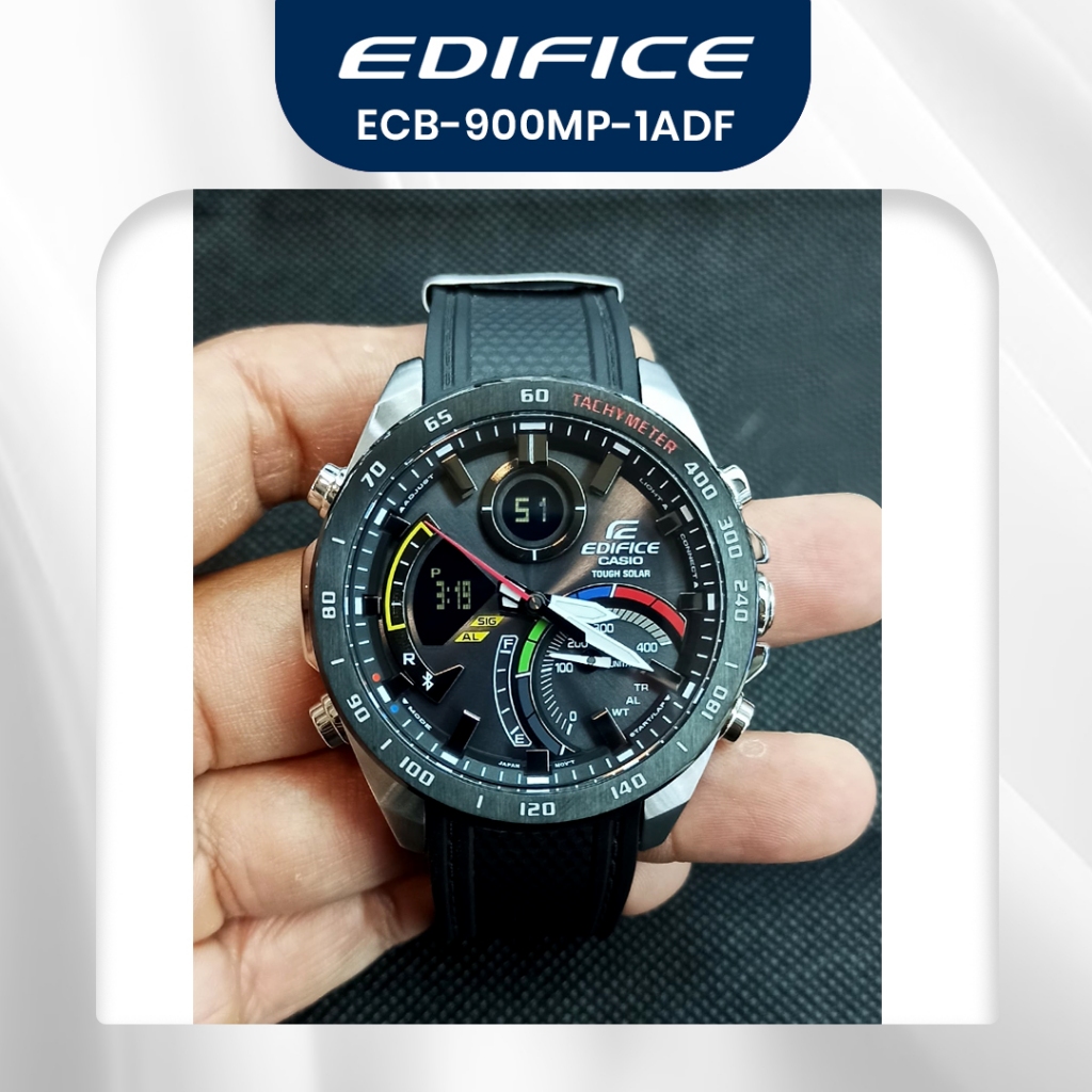 Jam Tangan Casio Edifice ECB-900MP-1ADF / ECB900MP Original Garansi Resmi