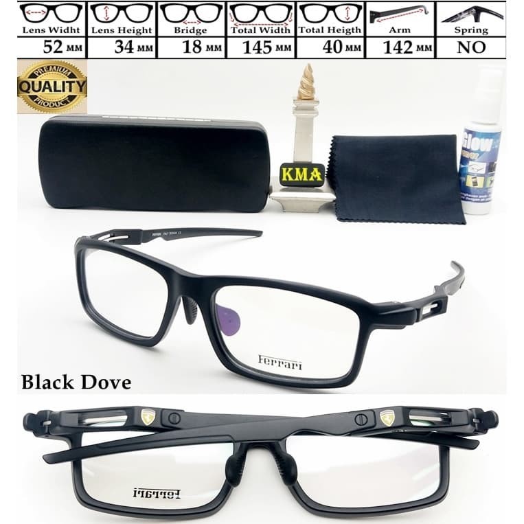 Frame kacamata minus sport FERRARI SPIDER frame kacamata High Quality