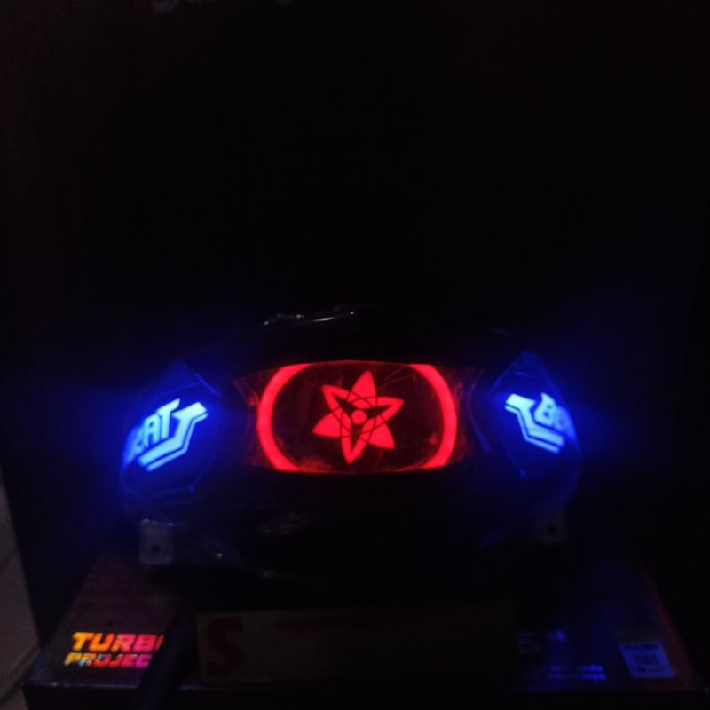 stoplamp lampu stop rem belakang BEAT FI custom sein running