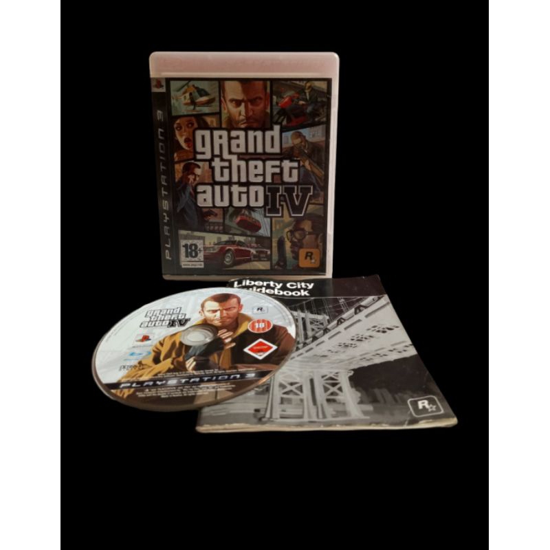 BD KASET GTA IV 4 PS3 ORIGINAL