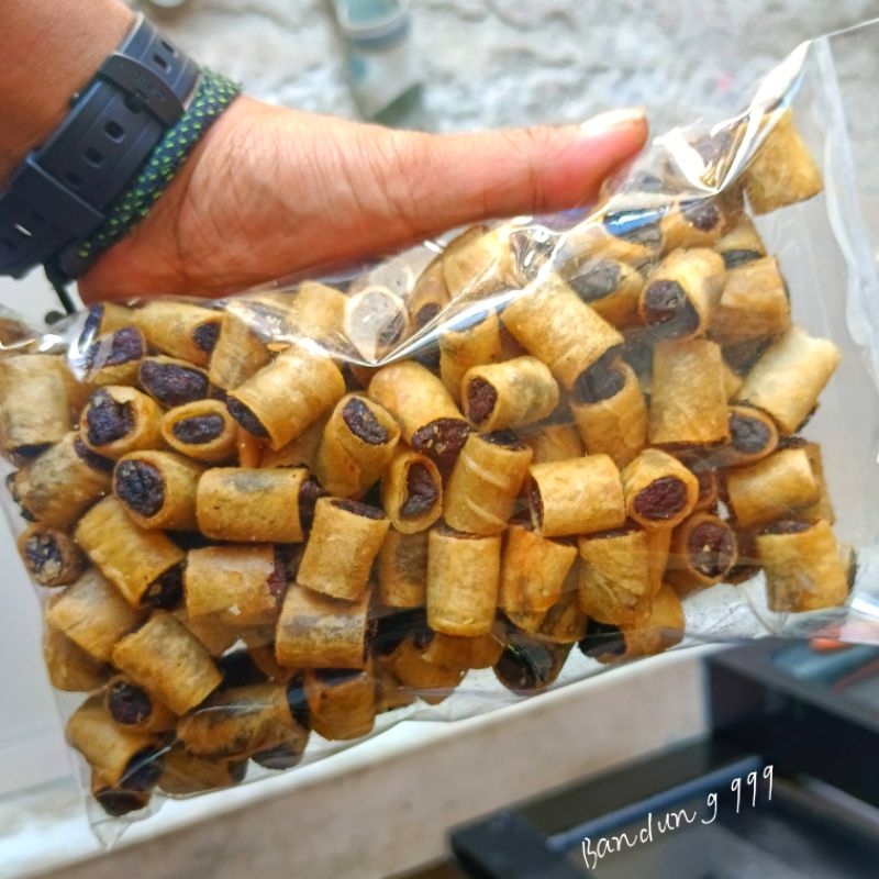 

sale pisang gulung cemilan manis bandung 1kg (2kemasan)e