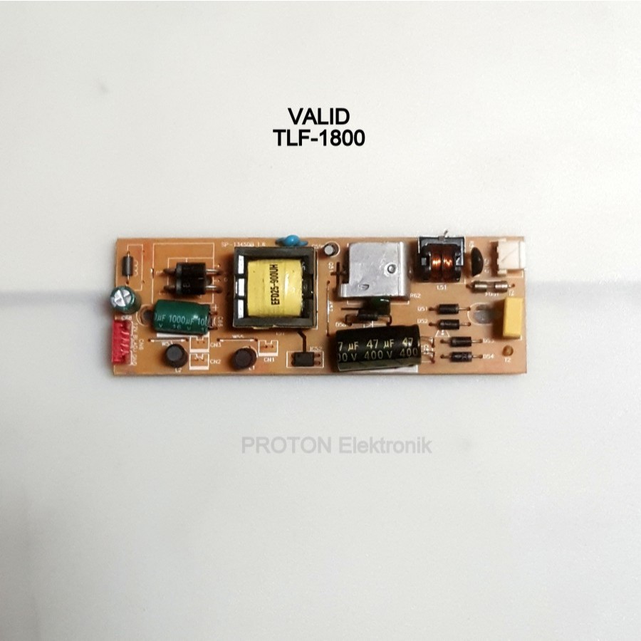 PSU LCD LED TV Valid TLF-1800 Mesin Power Supply SP-1345DB PCB Regulator