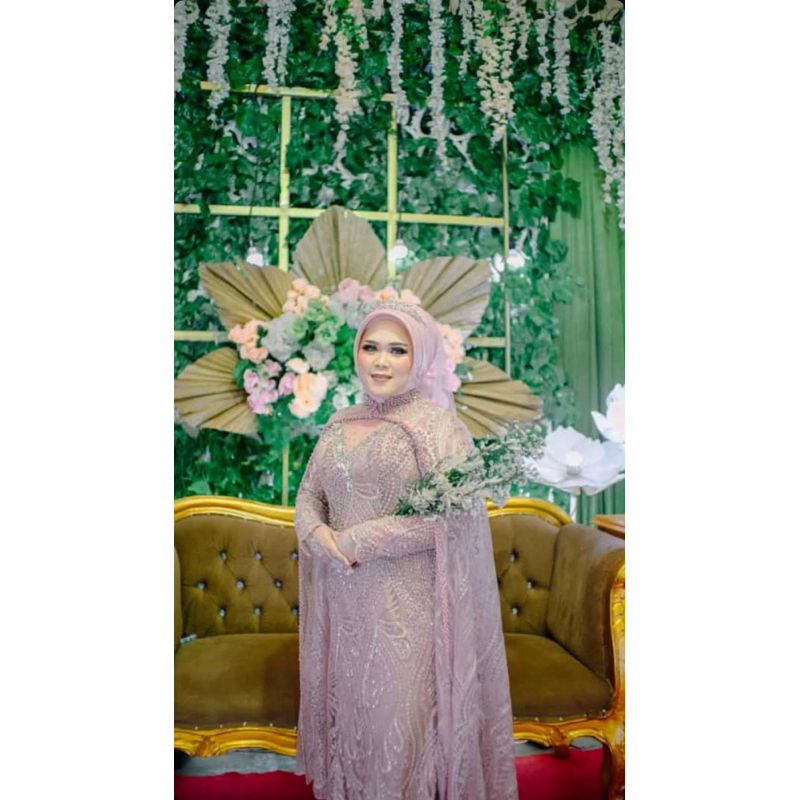 GAUN PENGANTIN PINK