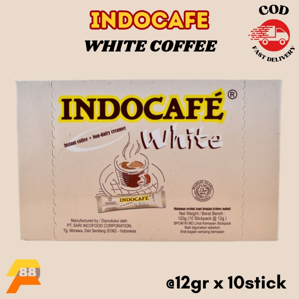 

Indocafe White Coffee 10 Stick No Sugar