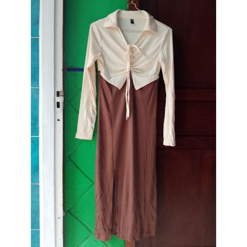 Dres serut kekinian terbaru belah samping