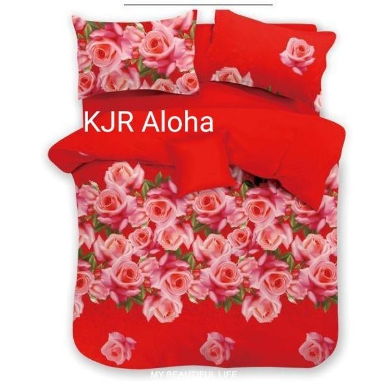 sprei set katun jepang Premium 180x200 CHY Gold