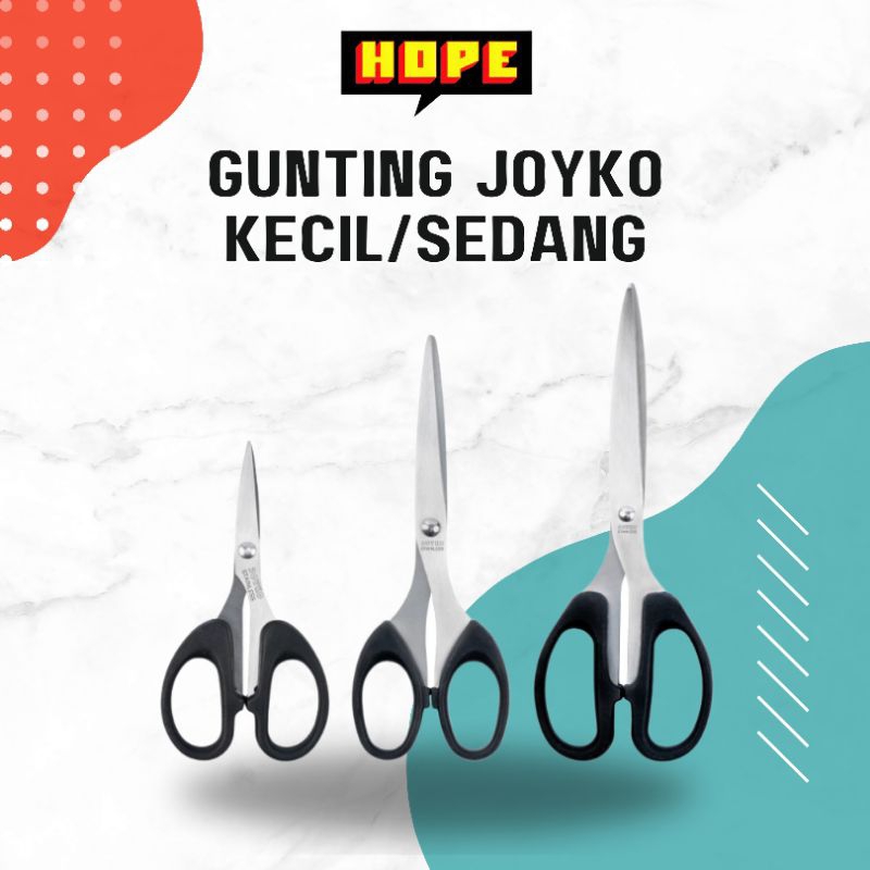 

Gunting Joyko - Kecil 828 / Sedang 838 / Besar 848