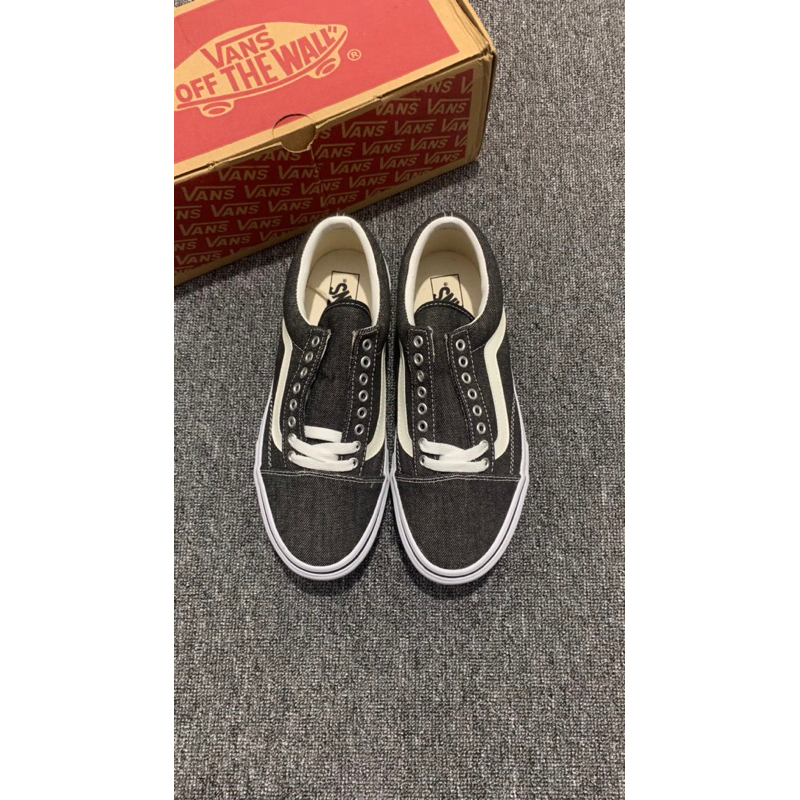 PRELOVED Vans Old Skool Denim Suede - Size 42/26.5 cm