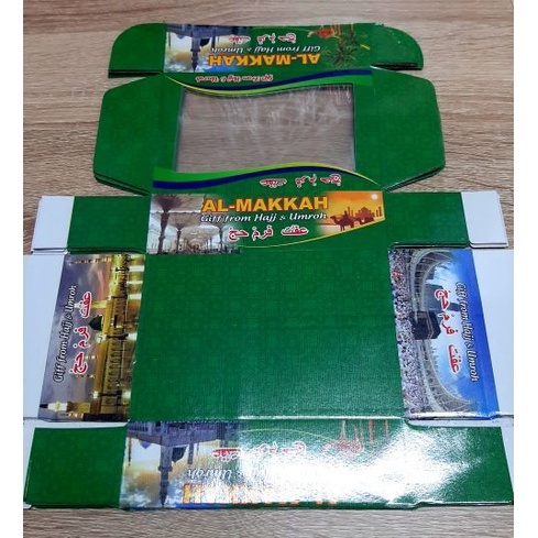 

( TERMURAH) Kardus paket Oleh Oleh haji isi 100pcs