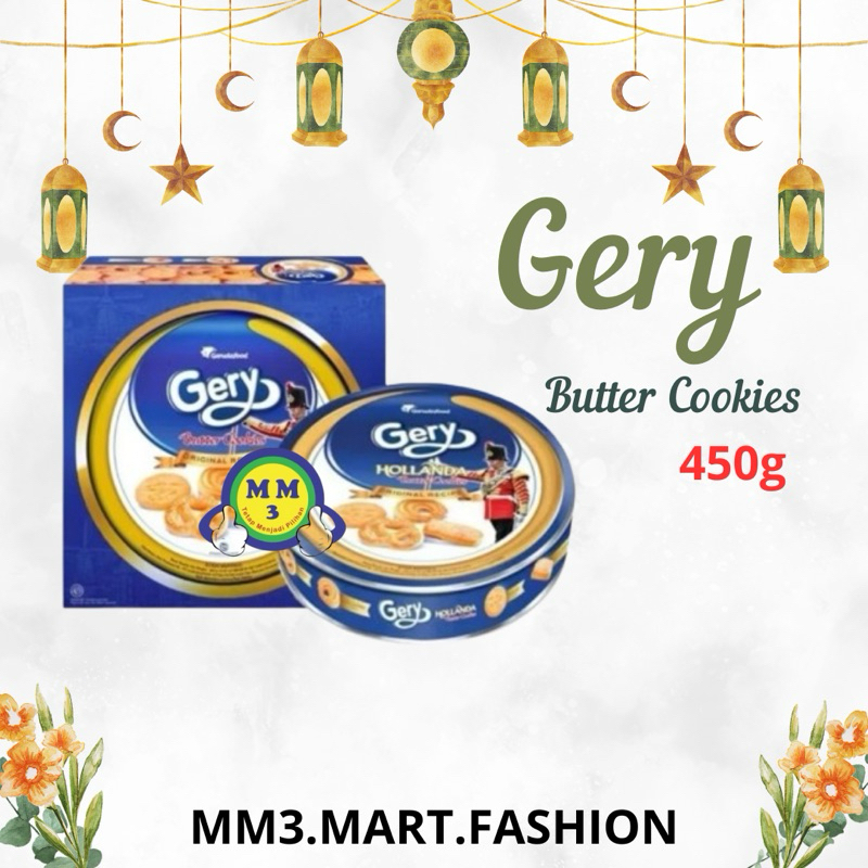 

GERY HOLLANDA BUTTER COOKIES 450g