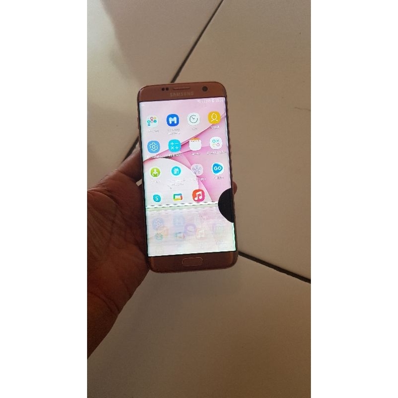 mesin samsung s7 edge normal minus