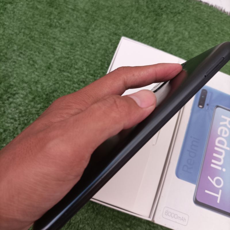 redmi 9T 6/128gb fullset ori second mulus