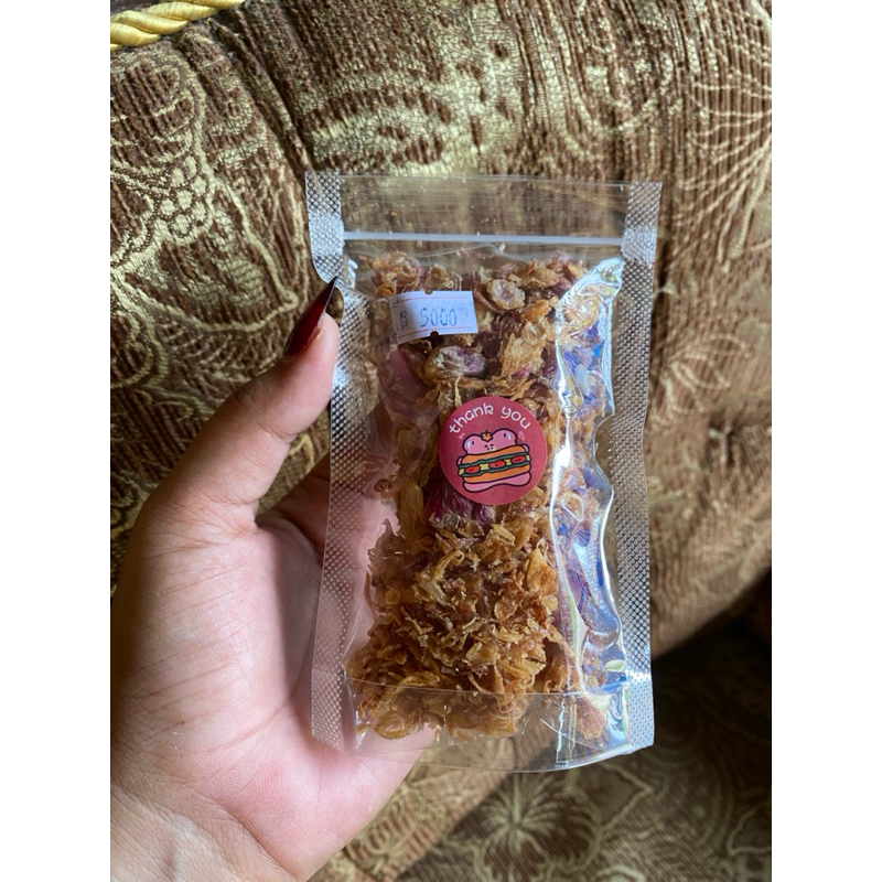 

Brambang goreng pouch