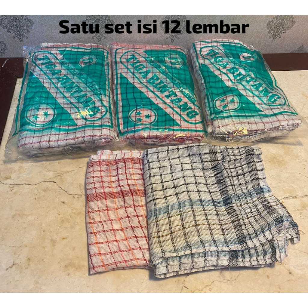 Serbet dapur 1 Lusin / serbet murah / serbet lusinan