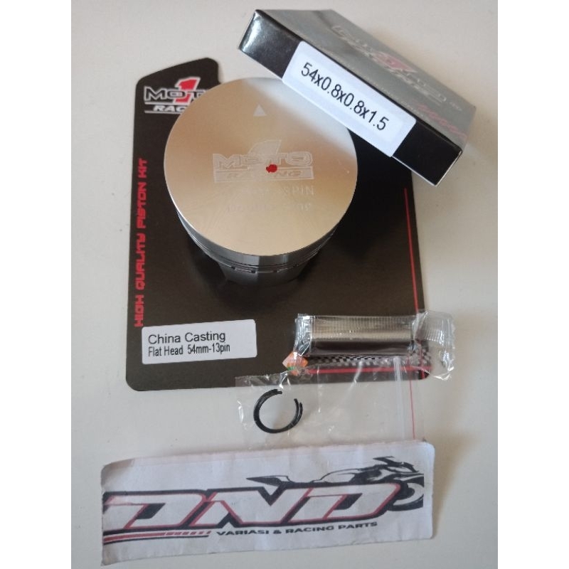 MOTO1 Piston casting 54mm pin 13/Piston casting 54 pen 13/Piston moto1 casting 54mm pin 13