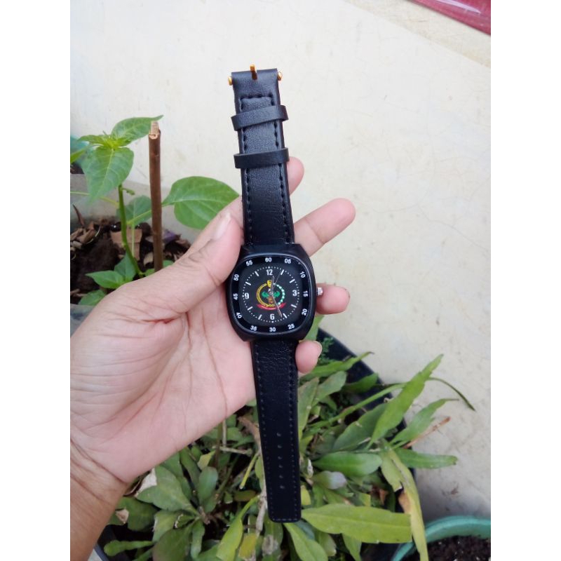 jam tangan Persit tali kulit kc