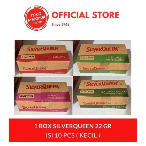 

1 BOX SILVERQUEEN 22 GR ISI 10 PCS - COKLAT