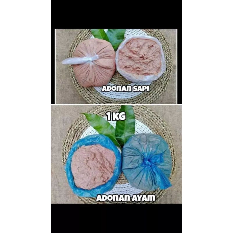 

Adonan bakso ayam