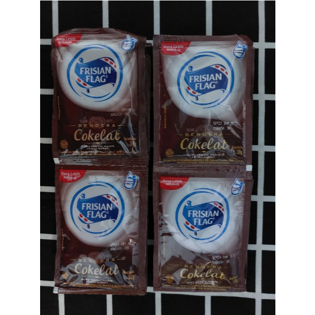 

SUSU FRISIAN FLAG PUTIH, SUSU FRISIAN FLAG COKLAT, 1 RENCENG ISI 6 PCS