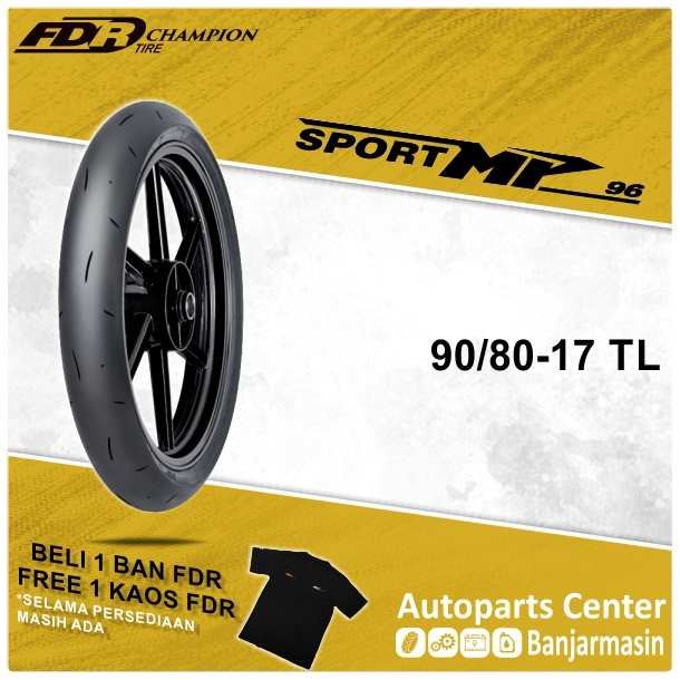 Ban FDR SPORT MP96 90/80-17 Tubeless Racing Tire