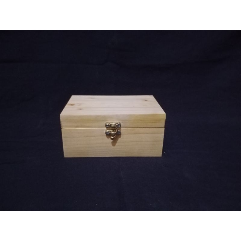 

Kotak Box mini Jati Belanda serbaguna ukuran 15 × 10× 6