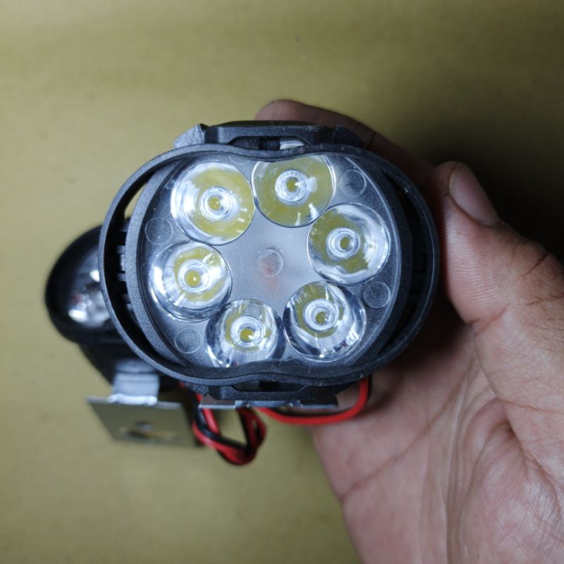 lampu led 6 mata lampu tubular adv crashbar adv 160