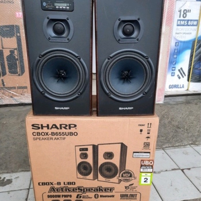 SHARP ACTIVE SPEAKER CBOX-B655UBO / CBOX 658UBO  BATAM